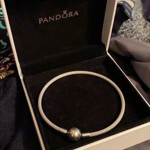 Pandora woven bangle size 8.3